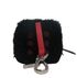 Fendi Fuzzy Dice Charm, back view